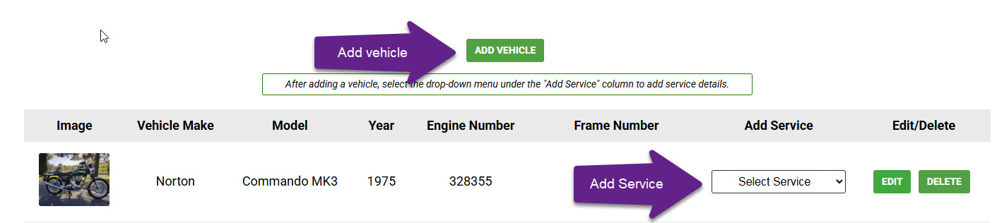 How Service Memo works - step 1